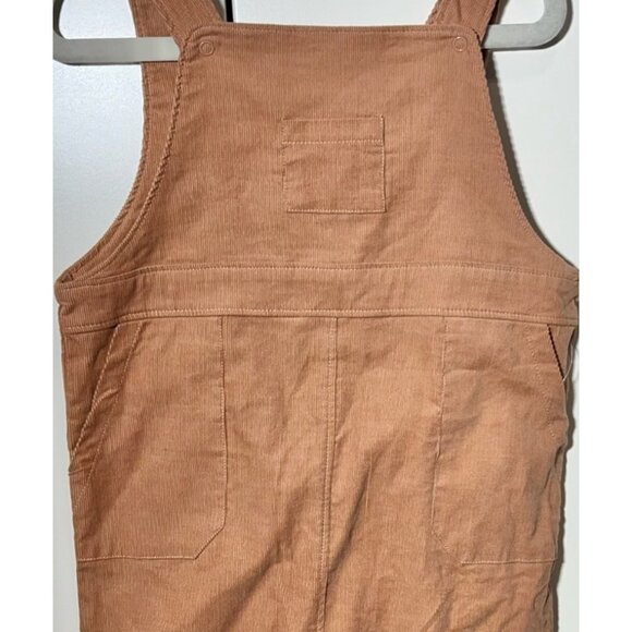 Angel Dear Brown Corduroy Overalls Pockets Boys 18-24 Months NWT romper Fall - Picture 2 of 2